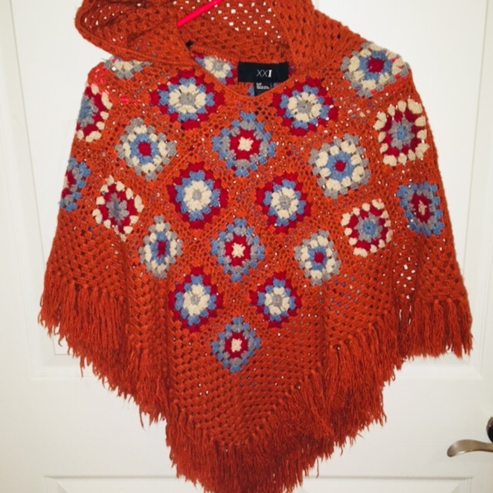 Knitted Poncho